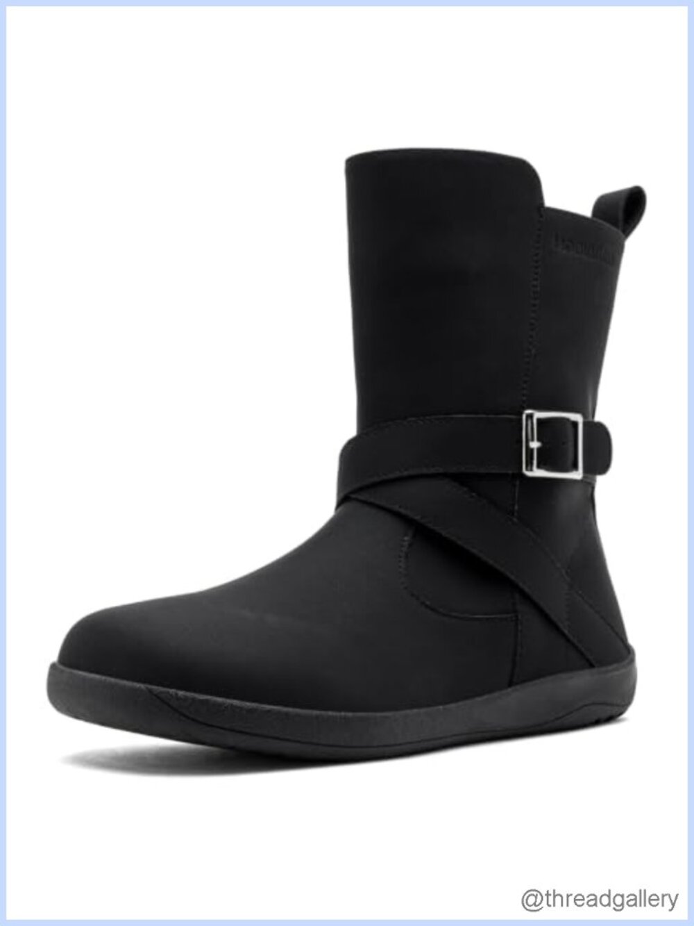 Leather Wide Toe Box Barefoot Ankle Booties Side Zipper Zero Drop Boots